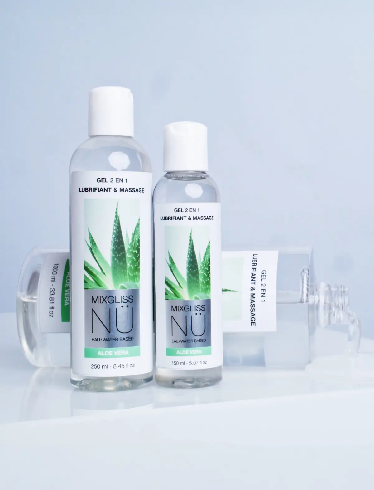 Mixgliss Nü Aloe vera - Gel 2 en 1 Lubrifiant & Massage - Image 2
