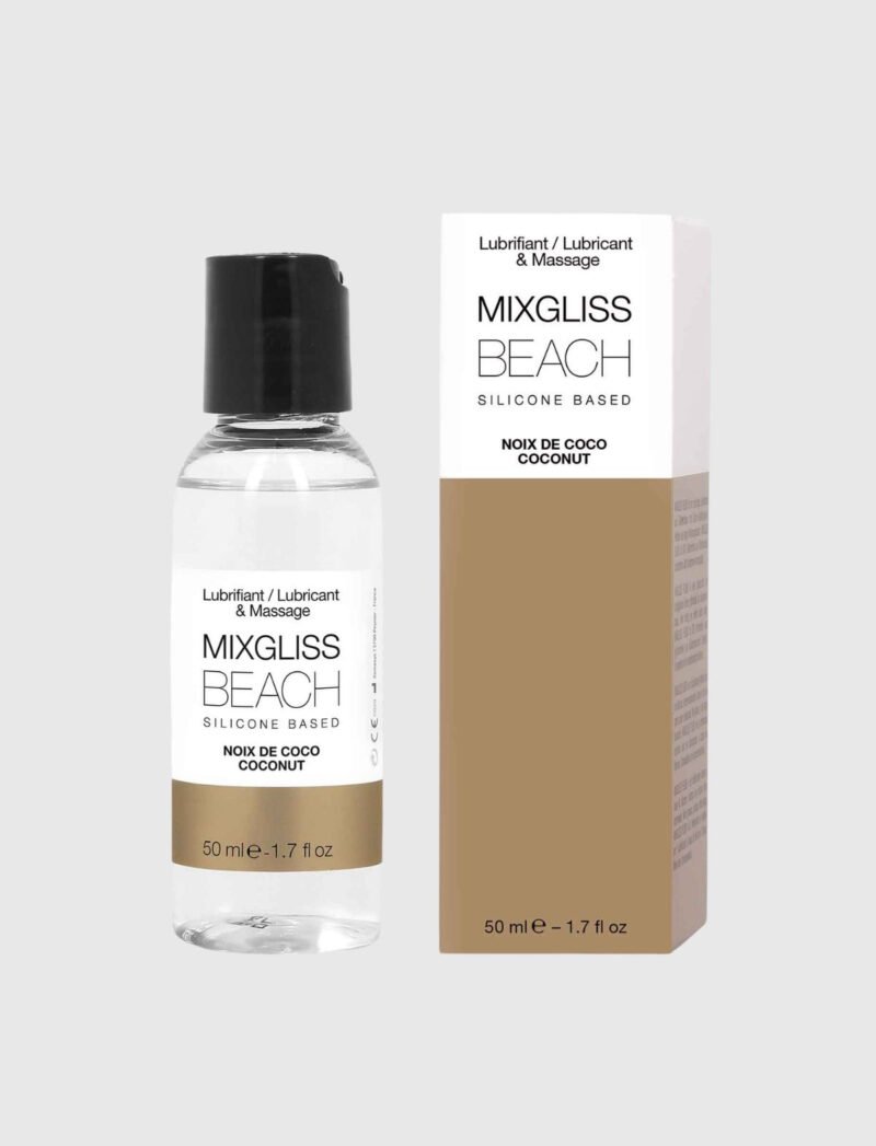Mixgliss Silicone Beach - Lubrifiant 2-en-1 Coco