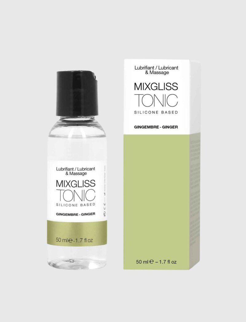 Mixgliss Silicone Tonic - Lubrifiant 2-en-1 Gingembre
