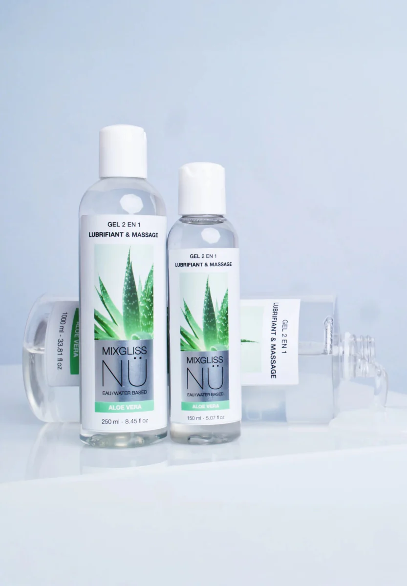 Mixgliss Nü Aloe vera - Gel 2 en 1 Lubrifiant & Massage - Image 8
